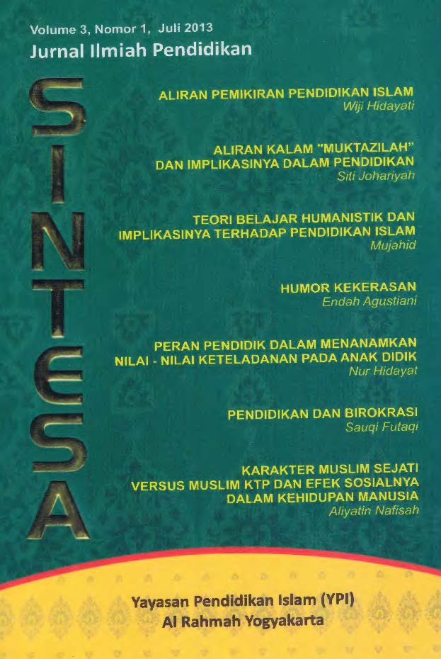 ALIRAN PEMIKIRAN PENDIDIKAN ISLAM Religius Konservatif dan lmplikasinya